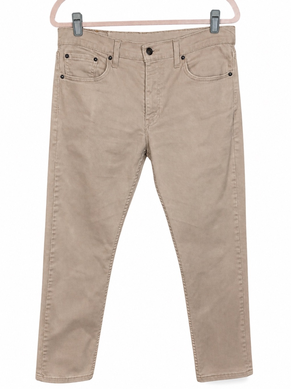 Levi’s 511 Slim Fit Men’s Jeans 33x30 Beige Taupe Khaki Straight Leg